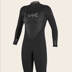 NEW O’Neill Epic 4/3 Wetsuit Black SZ 6S